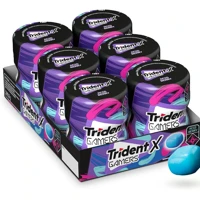 Imagem da oferta Chiclete Trident X Gamers Acid Berry Caixa Com 6 Unidades De 48,3g