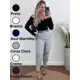 Calça Alfaiataria Feminina Cintura Alta Com Pença Casual e Social do P até G1 em oferta