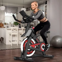 Imagem da promoção Bicicleta Spinning Ergométrica Exercício Profissional Monitor suporta até 150kg Academia 1.90m