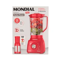 Imagem da promoção Liquidificador Mondial Turbo Power L-99 FR Vermelho - 127V