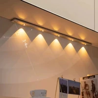 Imagem da promoção Luminária LED para Armário - Ultra Fina, Sem Fio e Magnética (3 Cores, Sensor de Presença)-F9