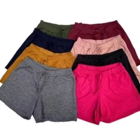 Imagem da promoção kit 2 short feminino curto canelado casual soltinho