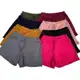 kit 2 short feminino curto canelado casual soltinho em oferta