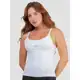 Regata Alça Fina Fitness Blusa Feminino Liso Poliamida Tank Top Slim Camiseta Academia Verão em oferta