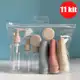 Kit 11 De Frascos Para Viagem Conjunto Multifuncional Peças Creme Cosméticos Viagem -S1 em oferta