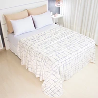 Imagem da promoção Jogo de Lençol Queen 4 Peças Malha Estampada 100% Algodão Toque Macio Cama Kit Com Elástico Cozzilar