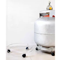 Imagem da promoção Suporte Botijão De Gás Reforçado C/ Rodinha Giratoria