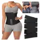 Cinta Modeladora INVISÍVEL Faixa Cintura Queima Gordura Preta Wrap Waist Trainer Tape em oferta