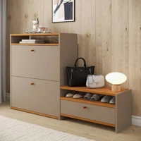 Imagem da promoção Sapateira Organizadora Com Prateleira e Gaveta Basculante Hall de Entrada