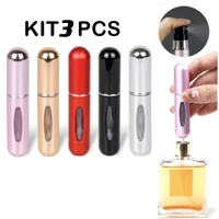 Imagem da promoção KIT 3 Pcs Porta Perfume Recarregavel Portatil Spray 5ml(Kit recomendado com 6 peças)