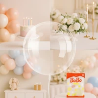 Imagem da promoção Kit 50 Un Balão Bubble - 10 Polegadas - Cristal Bolha Transparente Festas Decoração
