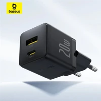 Imagem da promoção Baseus Palm Carregador Rápido C + U PD 20W Carregamento Para Iphone/Motorola/Samsung Galaxy