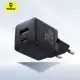 Baseus Palm Carregador Rápido C + U PD 20W Carregamento Para Iphone/Motorola/Samsung Galaxy em oferta
