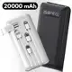 Carregador Portátil 20000 Turbo 22.5w Power Bank em oferta