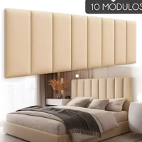 Imagem da promoção Kit 10 Cabeceiras Premium 60x20cm | Solteiro, Casal, Queen e King