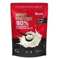 Imagem da promoção Whey Protein Concentrado 1kg Growth Supplements - Leite em Pó