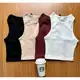Kit 3 Cropped Feminino Canelada Regata Feminina Camiseta Básica Feminina Crooped Regatinha Cropet ca em oferta