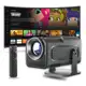 Mini Projetor Android11 Smart Hy320 4k Portátil Tv Celular Cor Preto em oferta