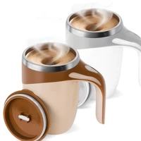 Imagem da promoção Caneca Térmica Copo Magnética Misturador De Bebidas Mixer Café Shake 380ml Suco Elétrica Recarregáve