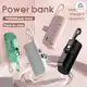 Carregador Portátil Mini 10000mAh com Recarga Sem Fio 2-em-1 para iPhone e Tipo-C em oferta