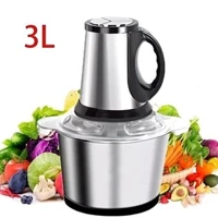 Imagem da promoção Multiprocessador Triturador Alimentos Carne Elétrico Potente Cor Metal NOVEVE Casa Store