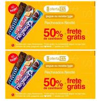 Imagem da promoção Biscoitos Nestlé com 50% de retorno pagando via AME