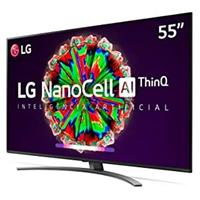 Imagem da promoção Smart TV Nanocell 55" LG NANO79SNA UHD 4K IPS WI-FI, Bluetooth, HDR 10 PRO, Thinq AI, Google Assiste