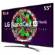 Smart TV Nanocell 55" LG NANO79SNA UHD 4K IPS WI-FI, Bluetooth, HDR 10 PRO, Thinq AI, Google Assiste em oferta