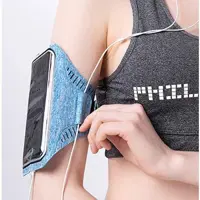 Braçadeira Slim Sports Armband Ii Universal (Celulares Até 6.5) Da Rock (Azul) em oferta na Amazon
