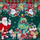 Toalha de Mesa Natal 4 Cadeiras - Cozzilar em oferta