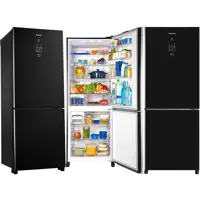 Refrigerador Bottom Freezer Inverter Panasonic de 02 Portas Frost Free com 425 Litros e Painel Easy em oferta na Fast Shop