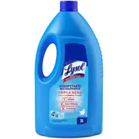 Desinfetante Líquido Lysol Líquido Pureza do Algodão 3L, Lysol, Azul em oferta na Amazon