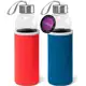 Kit 2x Garrafa de Vidro 520 ml Soft TopGet Azul e Vermelho em oferta