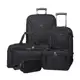 Conjunto de Malas de Viagem Friburgo 5 Peças Swiss Move Preta em oferta