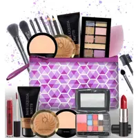 Kit Maquiagem Pincel Completo Bella Femme Grandes Marcas em oferta na ShopTime