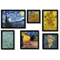 Imagem da promoção Van Gogh 6 Quadros Mais Famosos Presente Em Toda Decoração