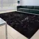 Tapete Apolo Pelo Alto 100x150cm Preto em oferta