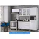 Cozinha Compacta Itatiaia Dandara - 6 Portas 1 Gaveta em oferta