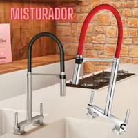 Misturador para Cozinha de Mesa Bica Alta Doc Docol Cromado em oferta na Amazon