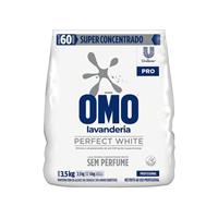 Imagem da promoção Sabão em Pó Omo Lavanderia Perfect White - Profissional Concentrado 3,5kg