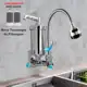 Torneira Com Filtro Gourmet Pia Cozinha De Parede Metal Inox - Metais E Cia em oferta