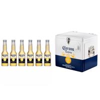 Imagem da promoção Cooler Térmico Corona + Cerveja Coronita - Extra Lager 6 Unidades 210ml