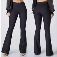 Calça Jeans Express Hot Flare Caroline Feminina - Preto em oferta na Netshoes