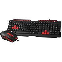 Imagem da promoção Teclado e Mouse kit Gamer Com Fio Gk-20 C3tech