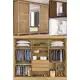 Guarda-roupa Casal com Espelho 3 Portas de Correr - 3 Gavetas Europa Maranello 11617.1 em oferta