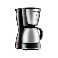 Cafeteira Elétrica Inox Mondial Dolce Arome - C-34 JI Preto em oferta na Magazine Luiza
