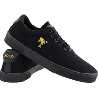 Sapatênis Polo Joy Tamanhos Especiais Números Grandes Preto com Amarelo em oferta na Amazon