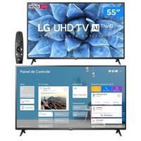 Imagem da promoção Smart TV UHD 4K LED IPS 55” LG 55UN7310PSC Wi-Fi - Bluetooth HDR Inteligência Artificial 3 HDMI 2 US