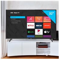 Imagem da promoção Smart TV LED 32" Full HD AOC ROKU TV FHD 32S5195/78G, Wi-Fi, 3 HDMI, 1 USB, Wifi, Conversor Digital