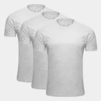 Kit Camiseta Costão Básica 3 Peças Masculino - Costão Fashion Style em oferta na Magazine Luiza